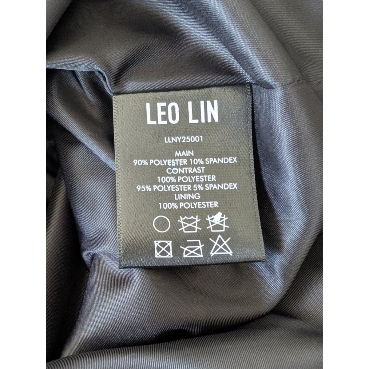 LEO LIN Leia Black Velvet Mini Dress, Size US6. New Year Of The Snake Collection