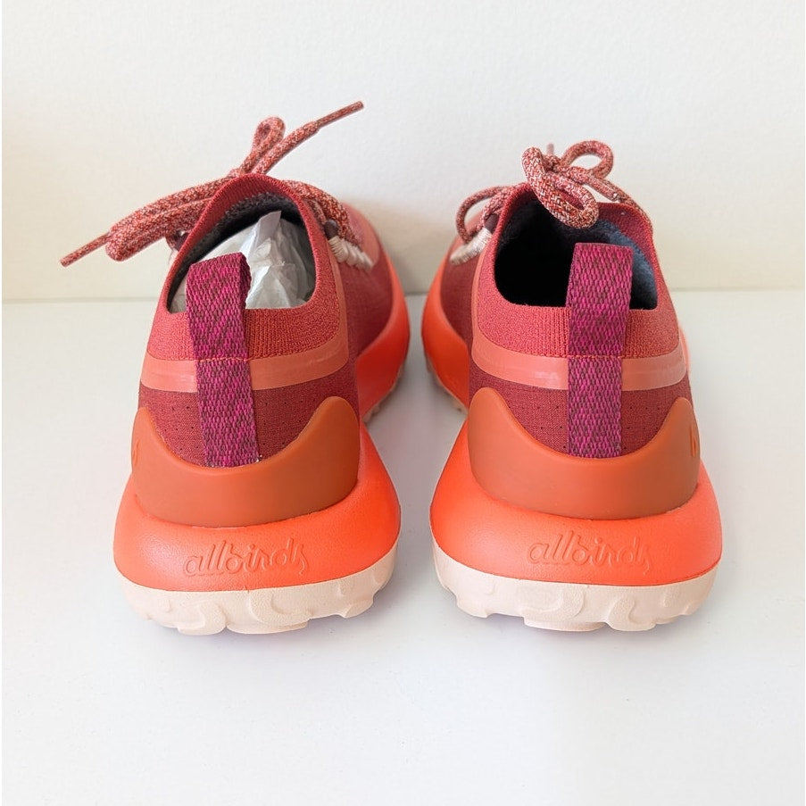 Allbirds Trail Runner SWT Sneakers Womens 9.5 Multi Orange Athletic Low Top NWOT