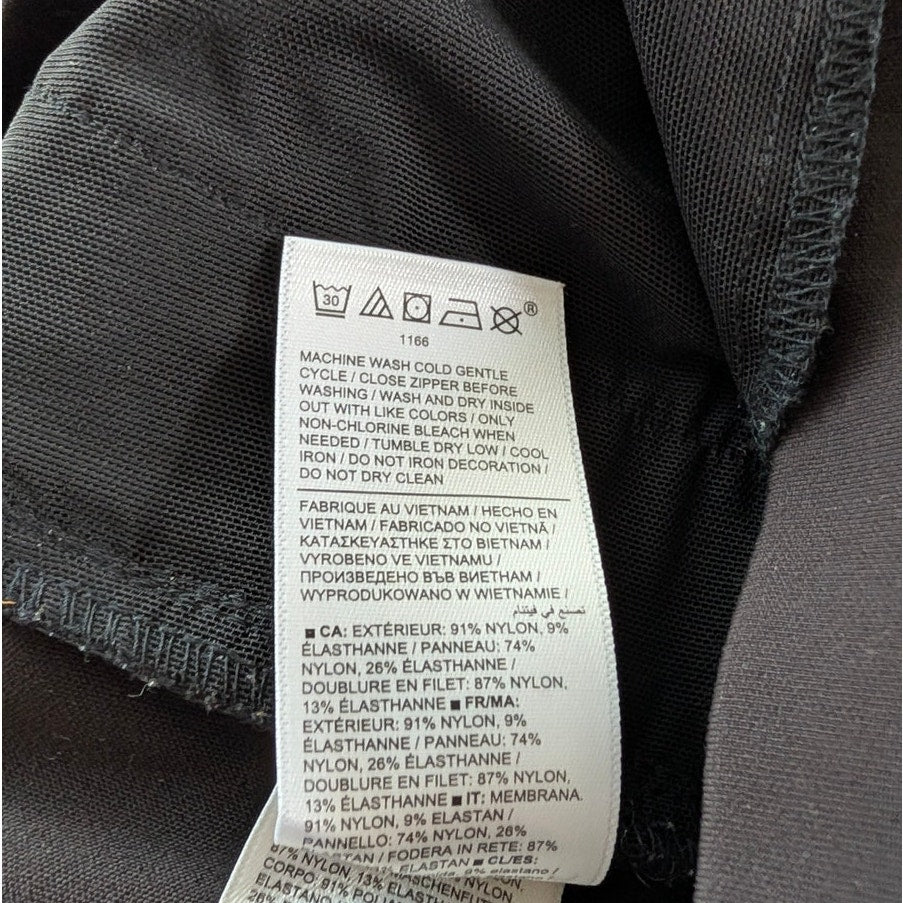 Athleta Headlands Hybrid Trek Mid Rise Jogger Womens 2 Black Water-repellent