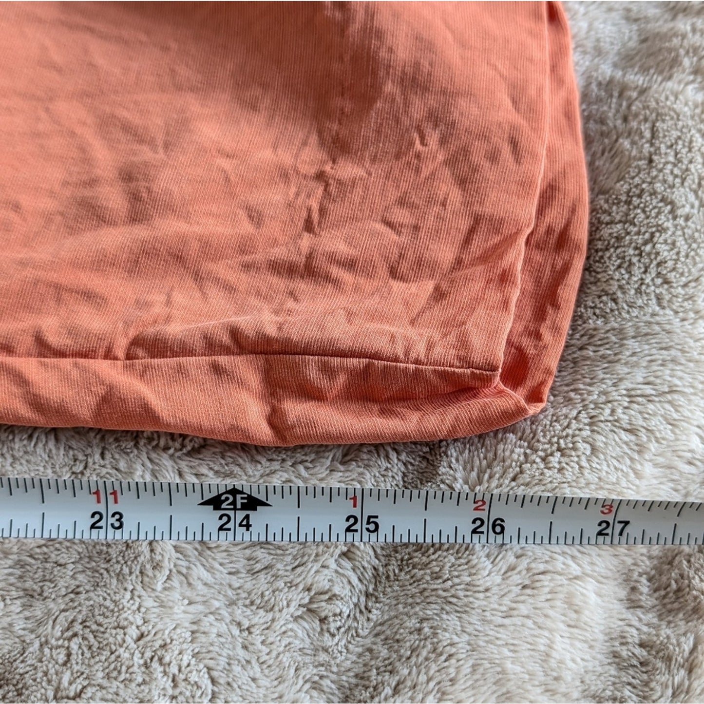 & Other Stories Orange Tapered Lightweight Trousers Pants, Size 12