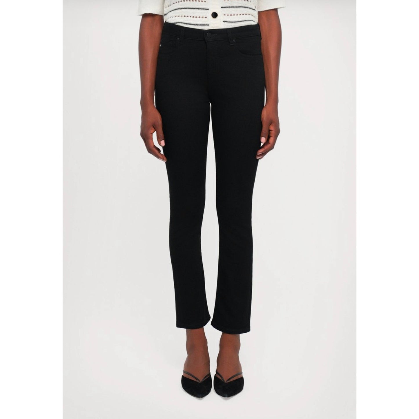 AG Adriano Goldschmied Mari Jeans Womens 25 Denim Straight Slim Leg High-rise
