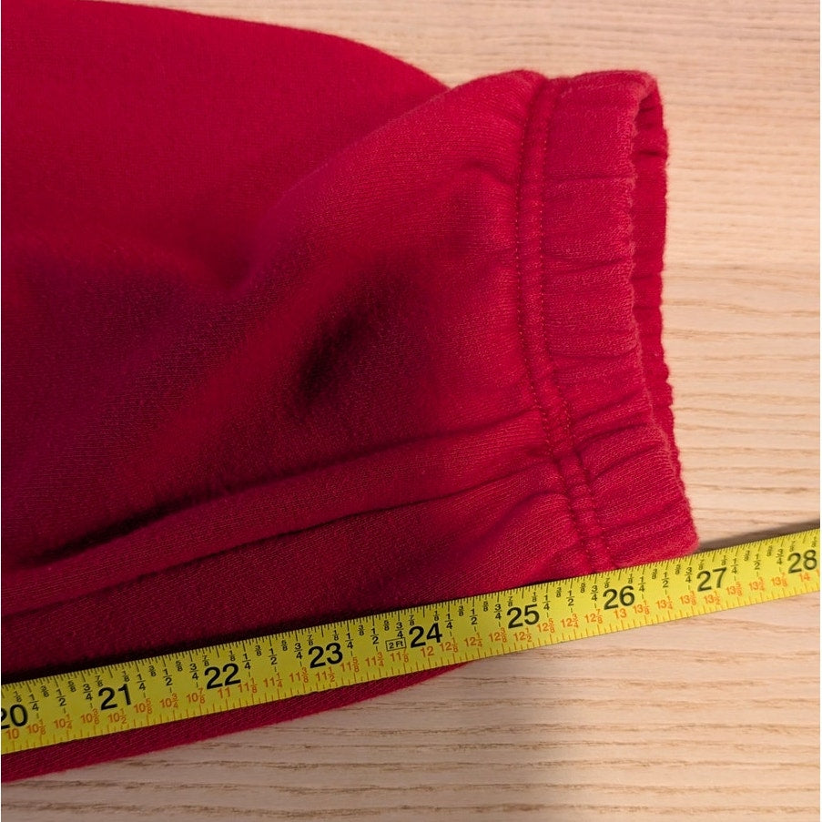 Z Supply Red Sweat Fleece Set: Sweatshirt, size L & Stadium Jogger, size XL
