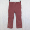 Prada Dusty Corduroy Straight-Leg Pants Womens IT 44/US 8 Rose Pink High-rise