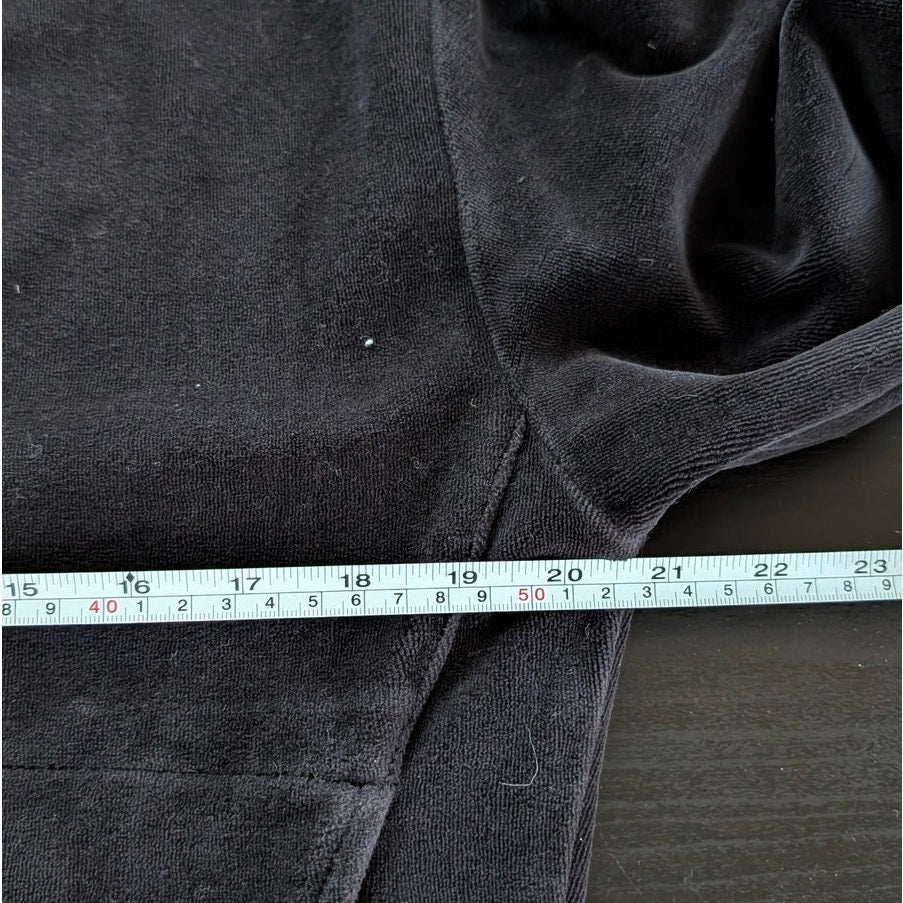 Carhartt WIP 2PC Silverton Velour Set: Sweatshirt Sweat Pants, in Black sz XS/S