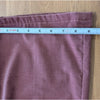 Prada Dusty Corduroy Straight-Leg Pants Womens IT 44/US 8 Rose Pink High-rise