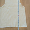 Reformation Tallulah Ribbed Sweater Tank Womens M Cotton Turtleneck High Neck