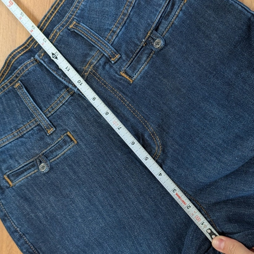 Pilcro High-Rise Wide-Leg Trouser Jeans Womens 27 Blue Denim NWOT