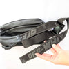 Off-White Logo Print Belt Black Leather Italy Bag Fanny Pack