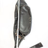 Off-White Logo Print Belt Black Leather Italy Bag Fanny Pack