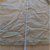 JW Anderson x Uniqlo Shirt Dress Womens S Beige Cotton Drawstring Waist Casual