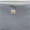 Vuori Studio Pocket Stride Mid-rise Cropped Leggings in Light Blue, size S-M