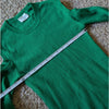 P.A.R.O.S.H. Green Ribbed Long Sleeve Cut Out Cold Shoulder Knit Top, size M