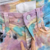 NWT Mother Superior The Tripper Swirling Secrets Tie Dye High Waist Jeans, sz 25
