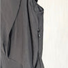 Vince Flutter-Sleeve Tie-Back Midi Dress Womens M Black V-neck Sleeveless