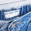 We The Free Free People Marx Slouchy High Rise Cargo Jeans, size 26