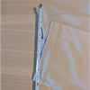 AEL Amy Enjoy Life Pants Womens S Cream Irregular High-waisted Wide-leg Trousers