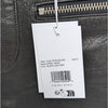 Anine Bing Steel Mini Skirt Womens S Black 100% Lamb Leather Zipper NWT