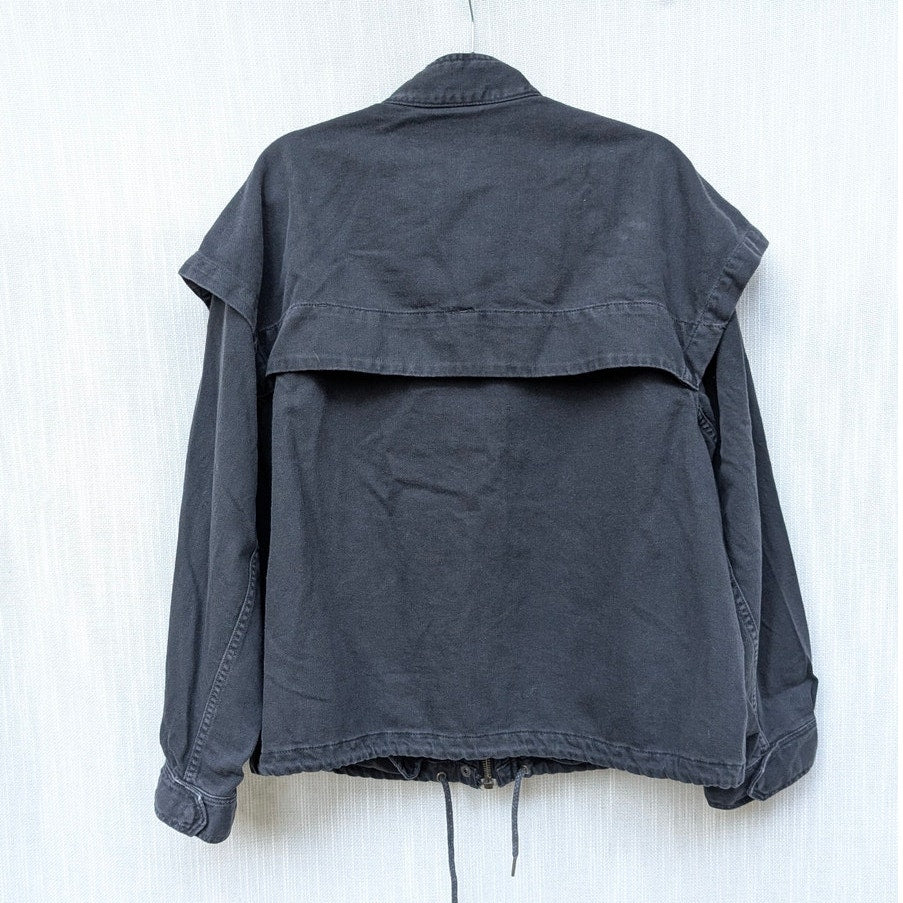 NWT UO Alpha Industries Oversized CTN Utility Jacket in Charcoal, size M