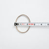 Tory Burch Kira Light Blue Enamel Silver Tone Hinged Bangle Bracelet