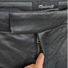 Madewell x Aimee Song Slim Tapered Pants in Faux Leather Womens 00 Mid-rise
