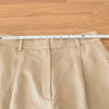 Anine Bing Trent Short Womens 6 Fawn Brown Linen/Viscose Tailored High-rise NWT