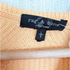 Rag & Bone Organic Cotton Sweater Knit Hoodie In Saffron Womens L Orange