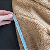J.Crew Relaxed Tan Teddy Topcoat in Sherpa Blend BW157, Size XS