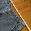 Madewell Wide Sweep Denim Trousers NT510 Womens 28 Blue High-rise Wide Leg