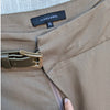 JLuxLabel Dark Taupe Everywhere Belted Trousers Womens XL High-rise Wide Leg