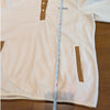 Columbia Benton Springs Half Snap Pullover II in Chalk/Camel Brown, size XL
