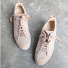 Max Mara Tunny Beige Textile/Leather Platform Sneakers, size EU37.5/US7.5