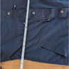 Seraphine 4 in 1 Coat Jacket Womens 2 Navy Parka Full Zip Long Sleeve Hooded