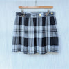 Charles Jeffrey Loverboy Tartan-print Pleated Cotton-Twill Mini Skirt, size XL