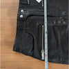 Anine Bing Steel Mini Skirt Womens S Black 100% Lamb Leather Zipper NWT