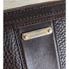 Burberry Vintage Leather Wallet with Chain Black Plaque Logo Bifold Rare