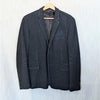 PRADA Wool Blend Single-Breasted Blazer Unisex Mens IT 50/US L Navy Long Sleeve
