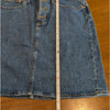 J.Crew Denim Blue A-line Button Front Short Mini Skirt AW324, size 26