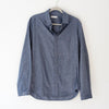 NWOT Richard Nicoll Soft Cotton Blue Button Down Hidden Placket Shirt, size L/40