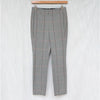 Rag & Bone Simone Striped Check Casual Slim Fit Mid-rise Ankle Pants, size 4