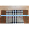Burberry Brit Sheer Mega Check Cashmere Blend Scarf Brown Beige