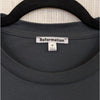 Reformation Organic Cotton Crew Neck T-Shirt Blueish Gray Size M