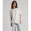 Totême Toteme Oversized Cotton Tee Womens L White Jersey Short Sleeve T-shirt
