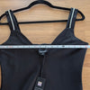 Just Cavalli Dress Womens IT42/US 6 Black Sleeveless Bodycon Slim Mini Logo NWT