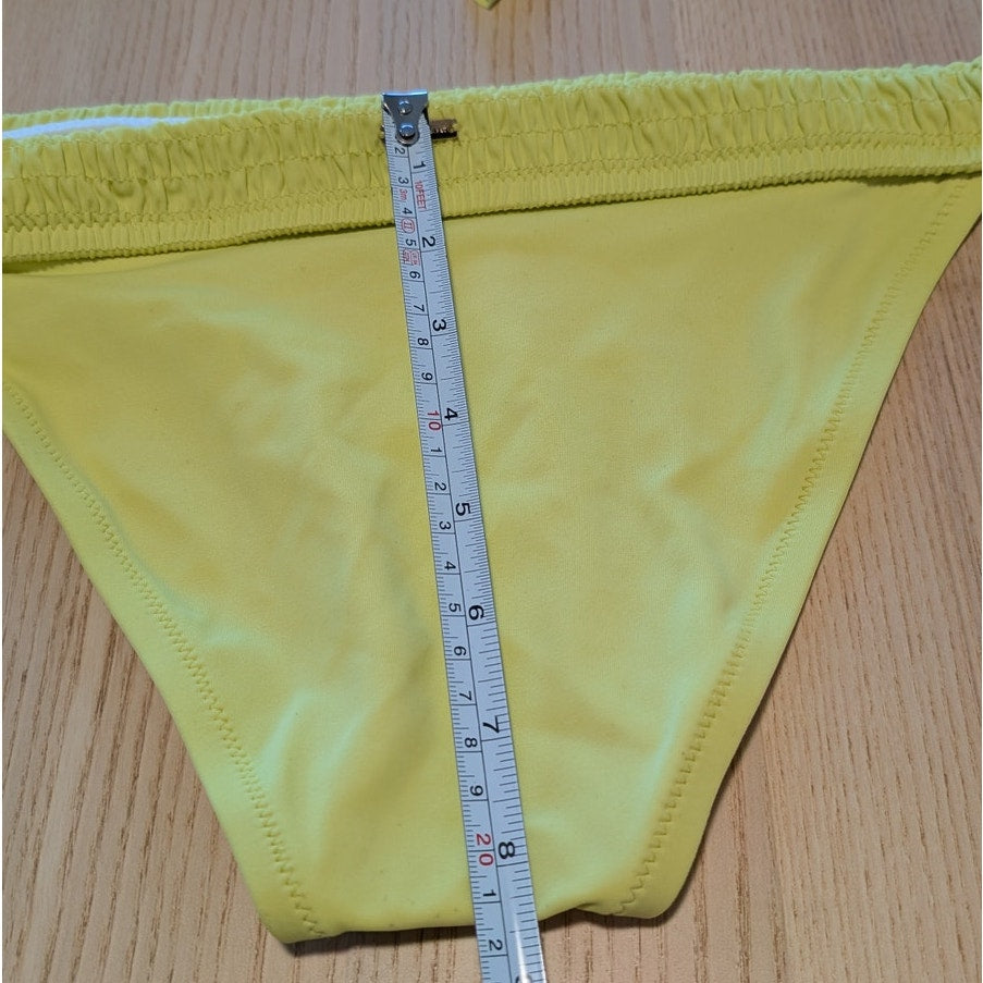 Victoria's Secret Ensenada Swim Bikini Set Womens M/L Triangle Top & Bottom