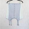 Dion Lee Corset Garter Mini Skirt Womens 6 Blue Jersey Pencil Straight NWT