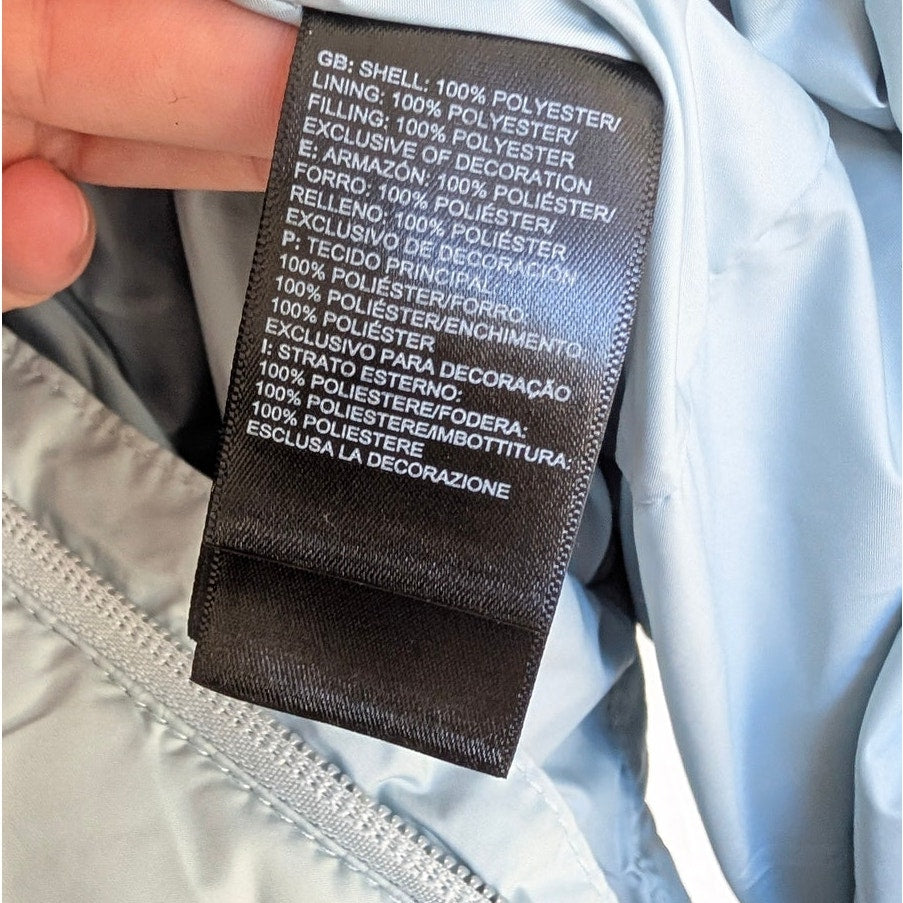 The North Face Bombay Insulated Jacket Womens XS Blue/Green Full Zip Logo