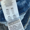 Mother Hustler Sneak Jeans Womens 25 Blue Denim High-rise Full Length