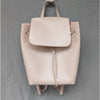 Mansur Gavriel Grained Calfskin Leather Bucket Mini Backpack Rosa
