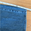 Mother The Half Pipe Flood Jeans Womens 28 Blue High-rise Wide Curved Leg
