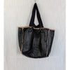 Allsaints Izzy Reversible Shearling Tote Shopper Bag Brown Leather Oversized
